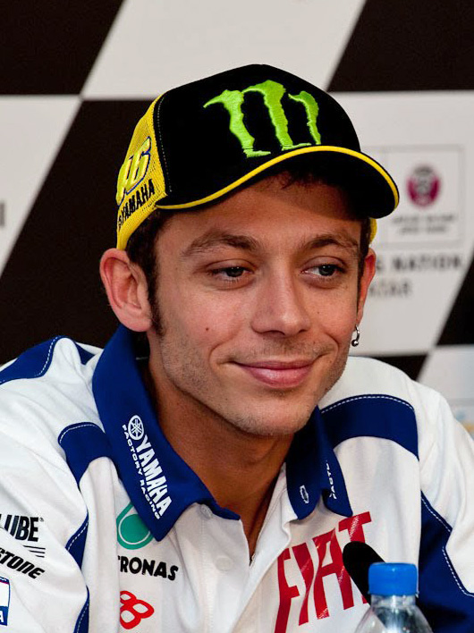 Rossi - still highly motivated to race and give the youngsters the business