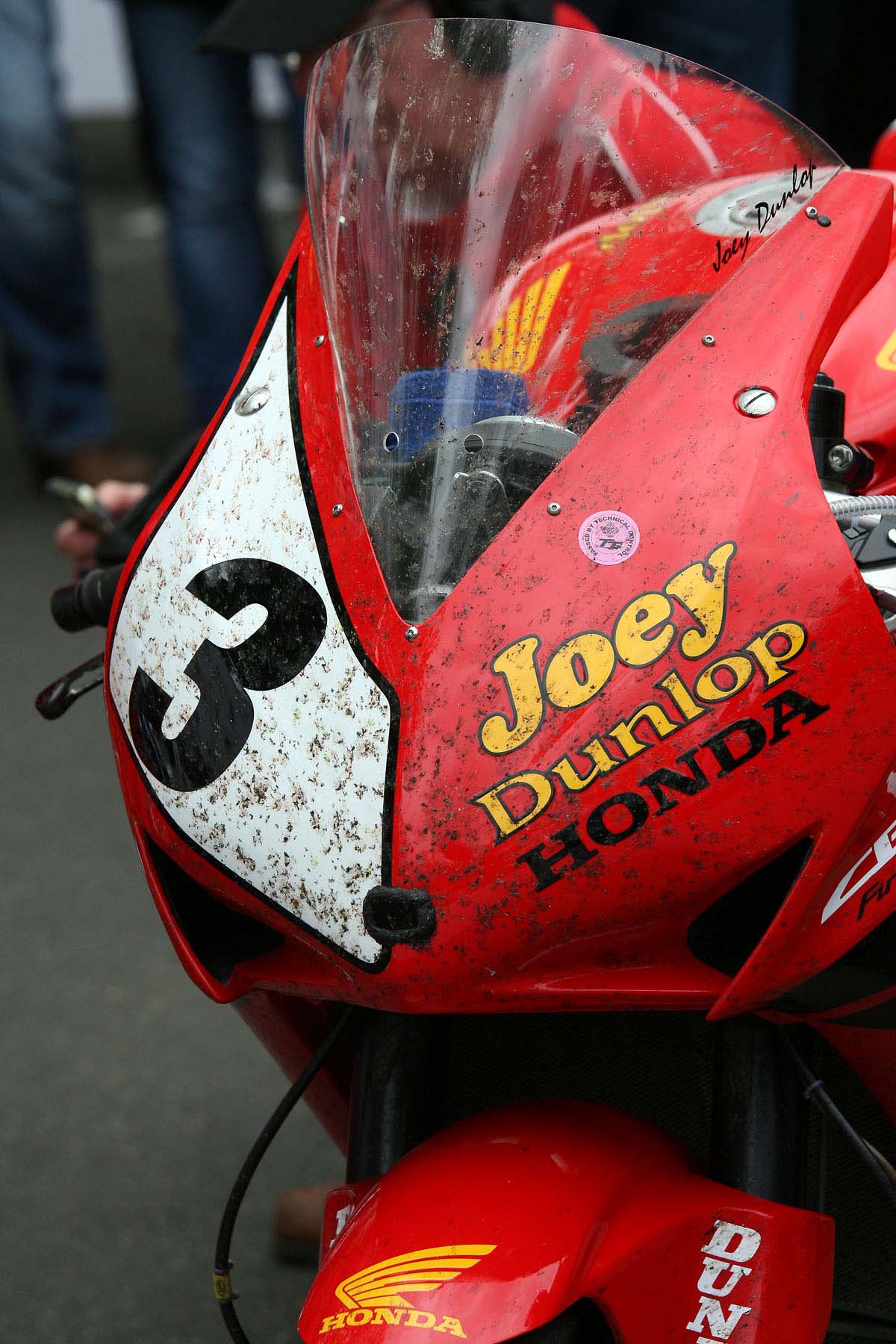 Motocicleta lui Joey Dunlop
