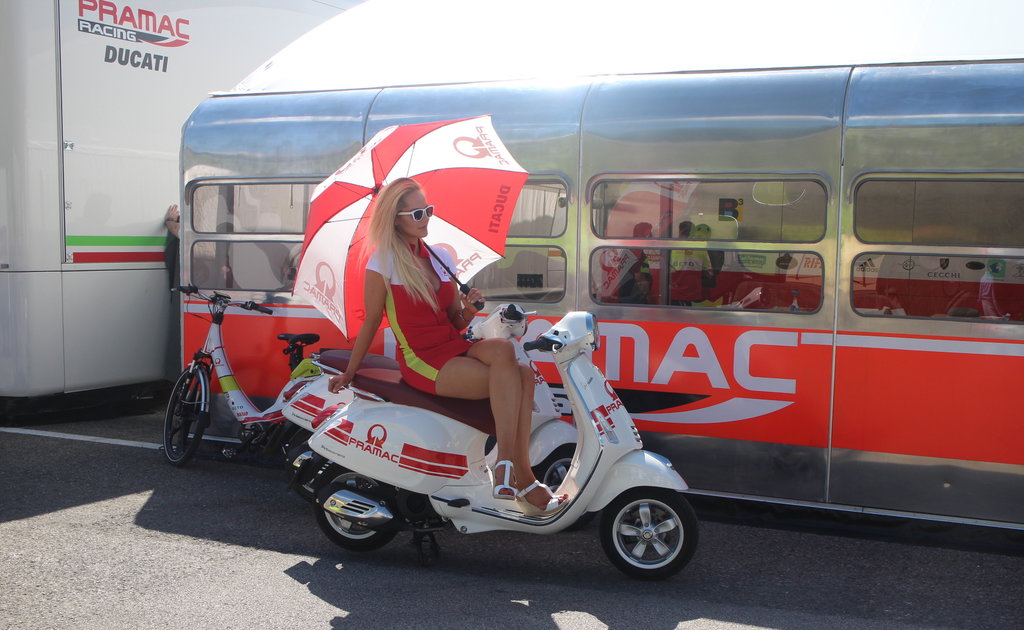 Asa am fost intampinati la echipa Octo Pramac Ducati