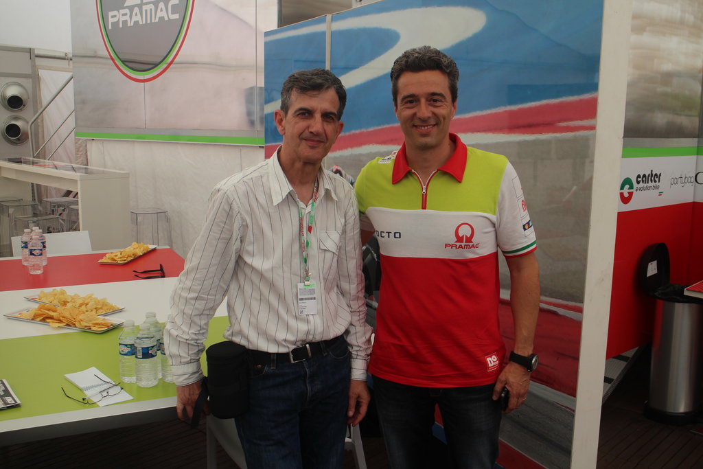 Cu Francesco Guidotti, Manager Octo Pramac Ducati Racing Team