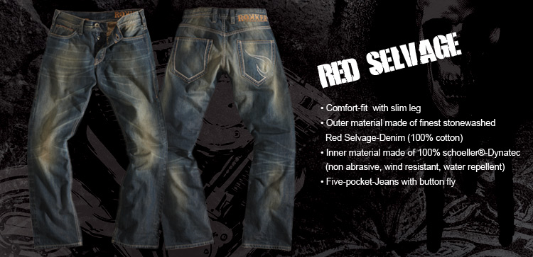Red Selvage jeans