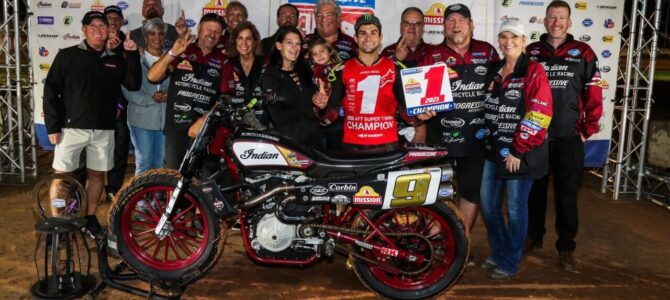 Indian Motorcycle Racing câștigă cel de-al cincilea titlu consecutiv la producători în campionatul American Flat Track