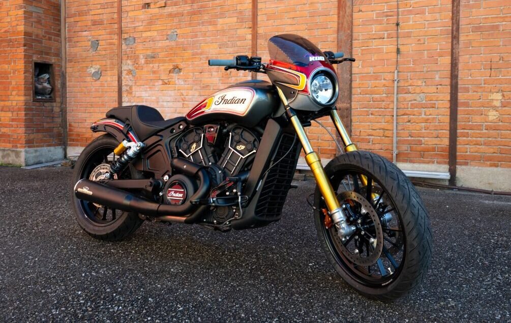 Indian Scout Rogue by Hardnine Choppers