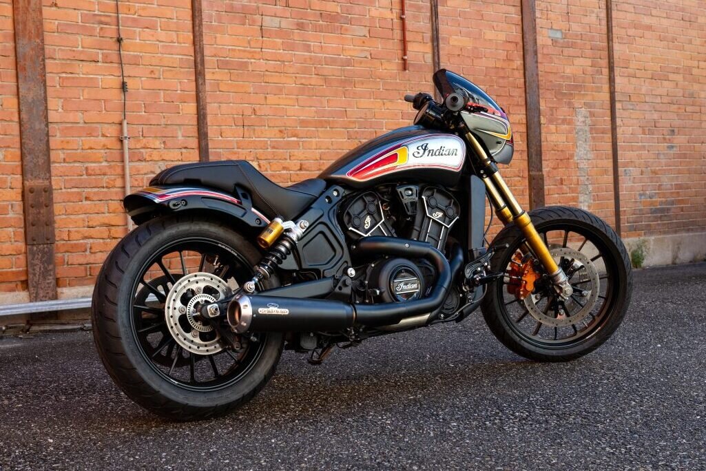 Indian Scout Rogue by Hardnine Choppers