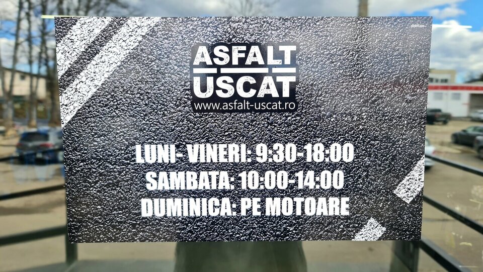 Magazinul Asfalt Uscat din Brașov