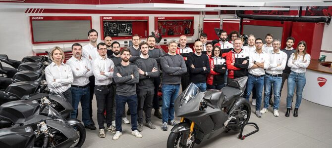 Ducati a început producția motocicletelor pentru clasa MotoE din sezonul MotoGP 2023